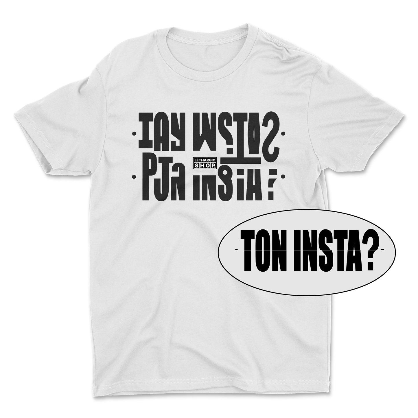 Premium t-shirt - Secret message YOUR INSTA?