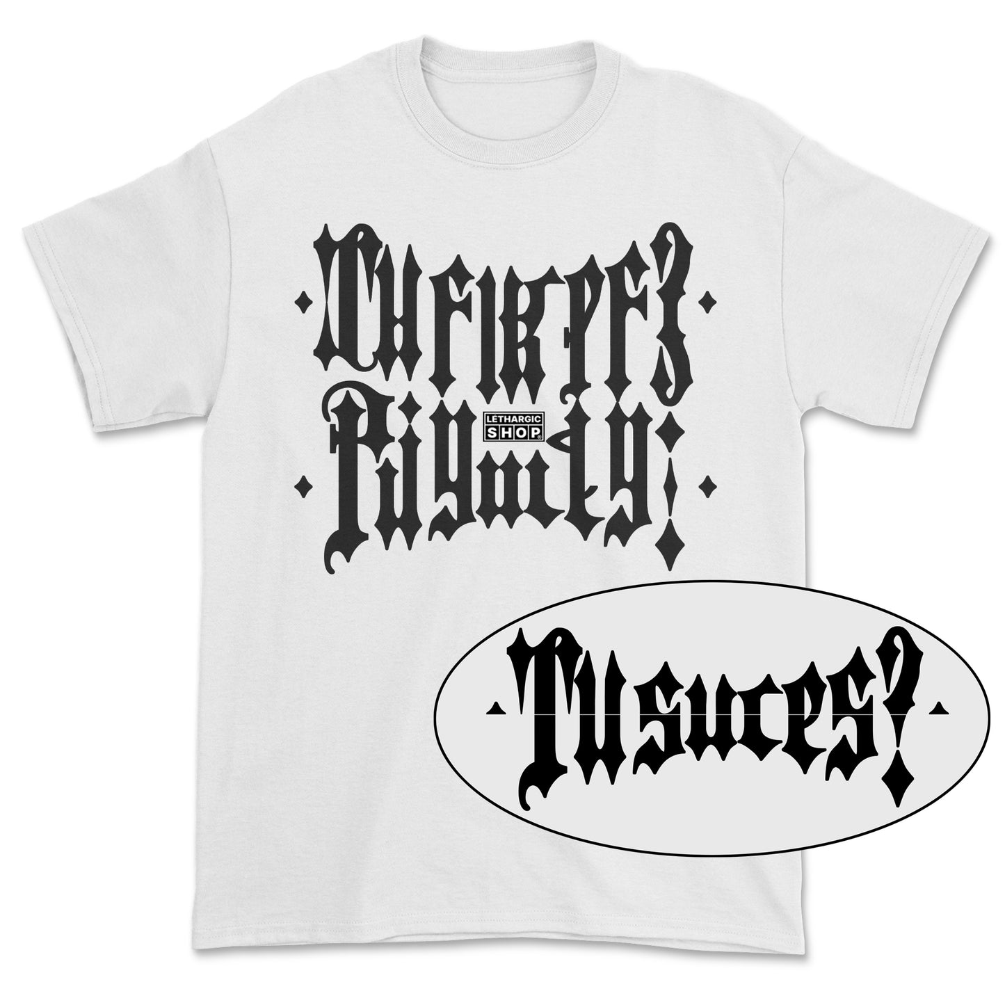 T-shirt basic - Message secret stylisé TU SUCES ?