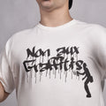 T-shirt premium - Non aux graffitis