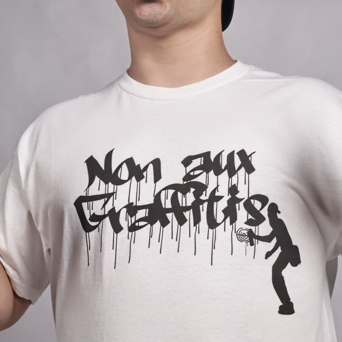 T-shirt premium - Non aux graffitis