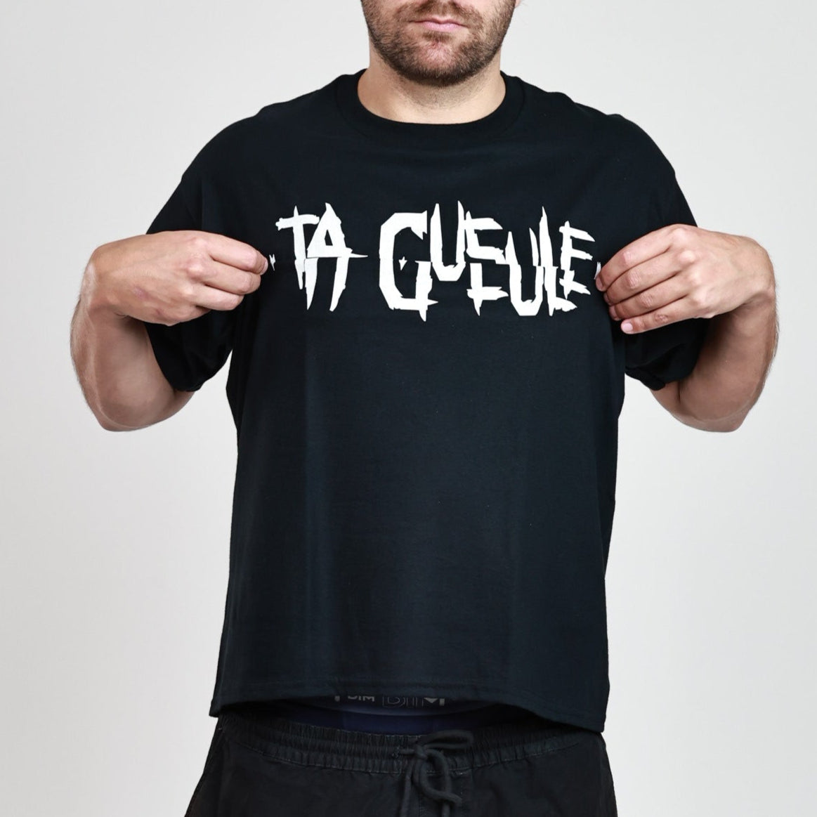 T-shirt premium - Message secret stylisé TA GUEULE