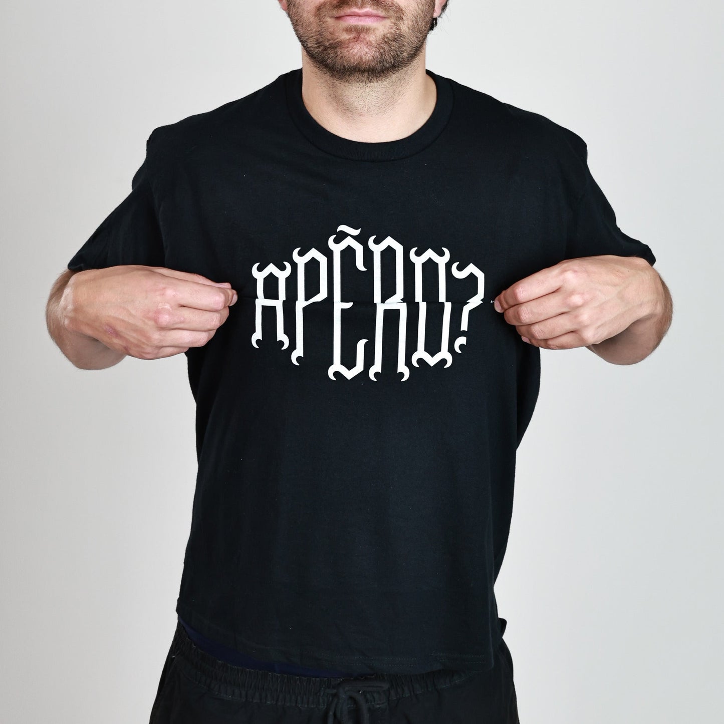 T-shirt basic - Message secret stylisé APÉRO ?