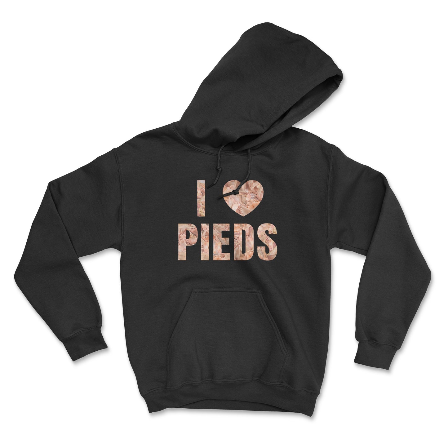 Hoodie - I LOVE PIEDS