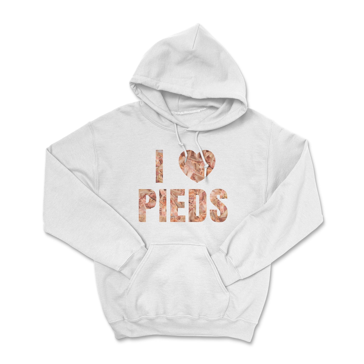 Hoodie - I LOVE PIEDS