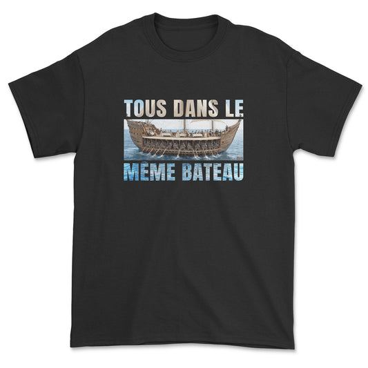 T-shirt - Tous dans le même bateau