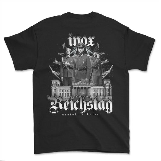 T-shirt - inox reichstag mentalité kaiser (impression arrière)