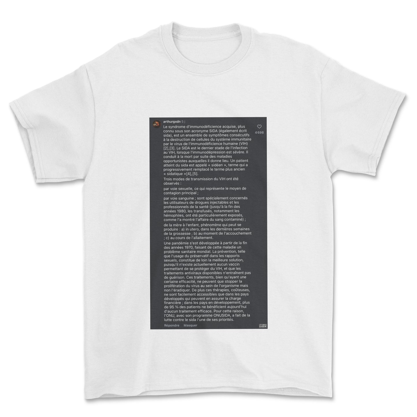 T-shirt - Top com