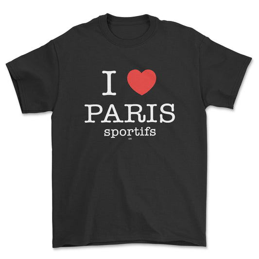 T-shirt - I love paris sportifs