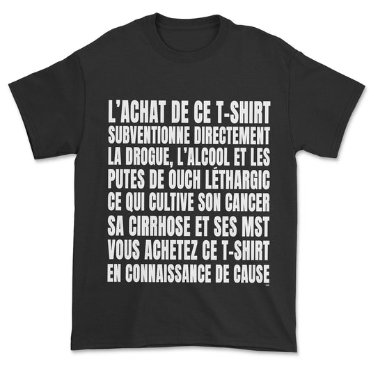 T-shirt - Subvention pour ouch