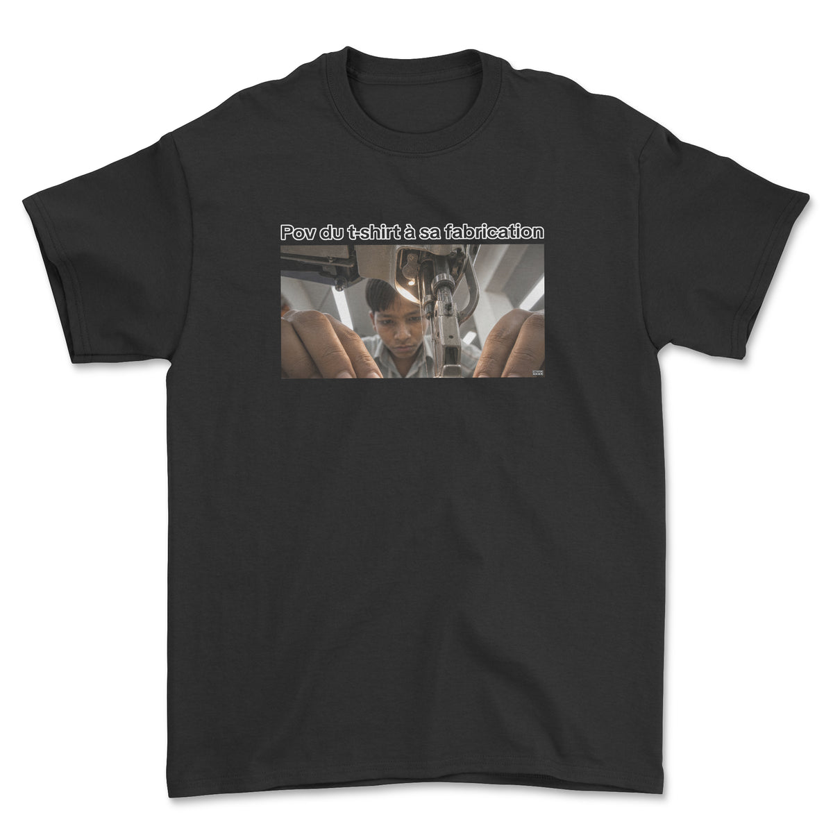 T-shirt - Pov du t-shirt à sa fabrication