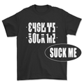 T-shirt premium - Secret message SUCK ME