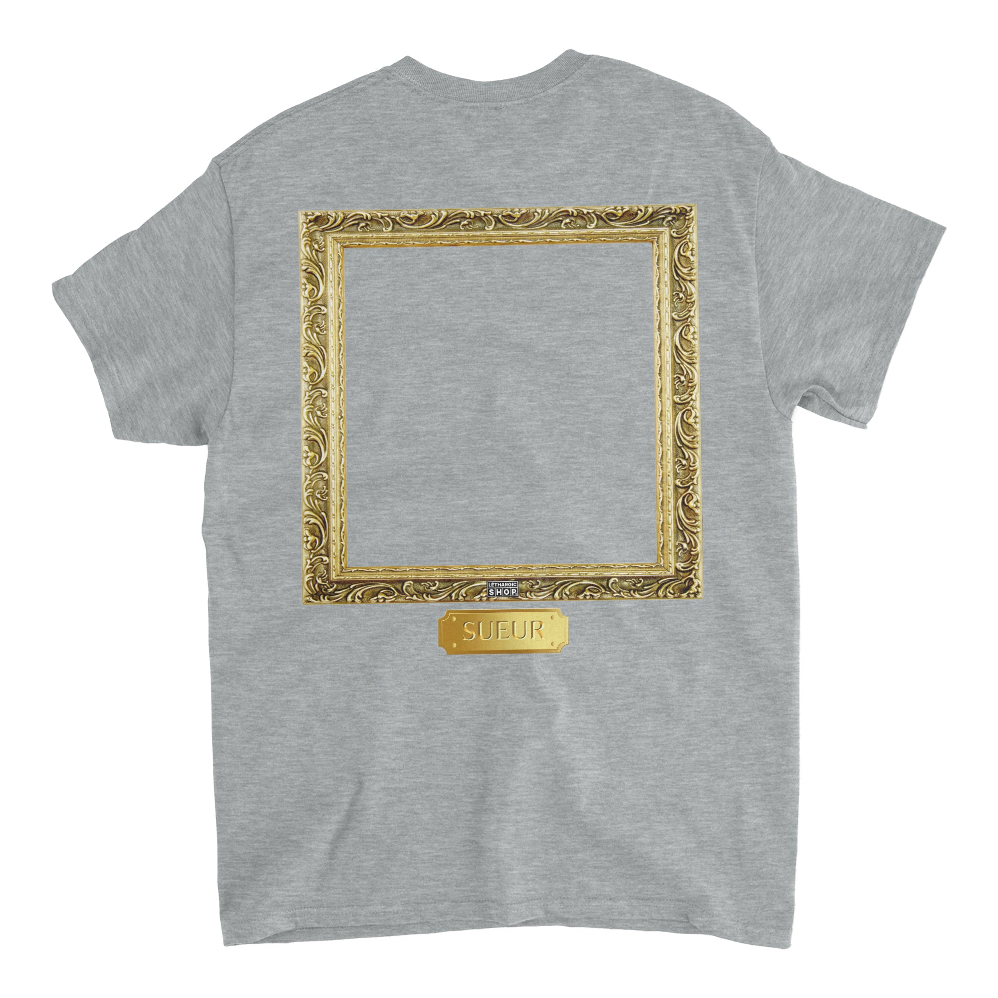 T-shirt tableau œuvre d'art "sueur"