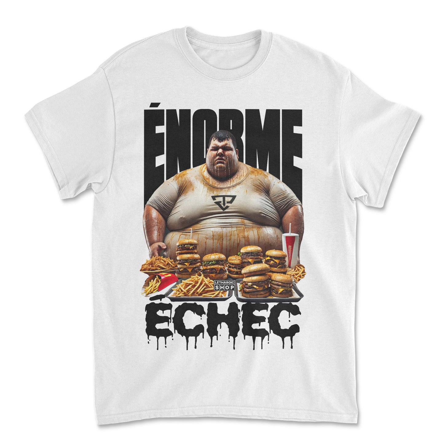 T-shirt premium - énorme échec (impression avant)