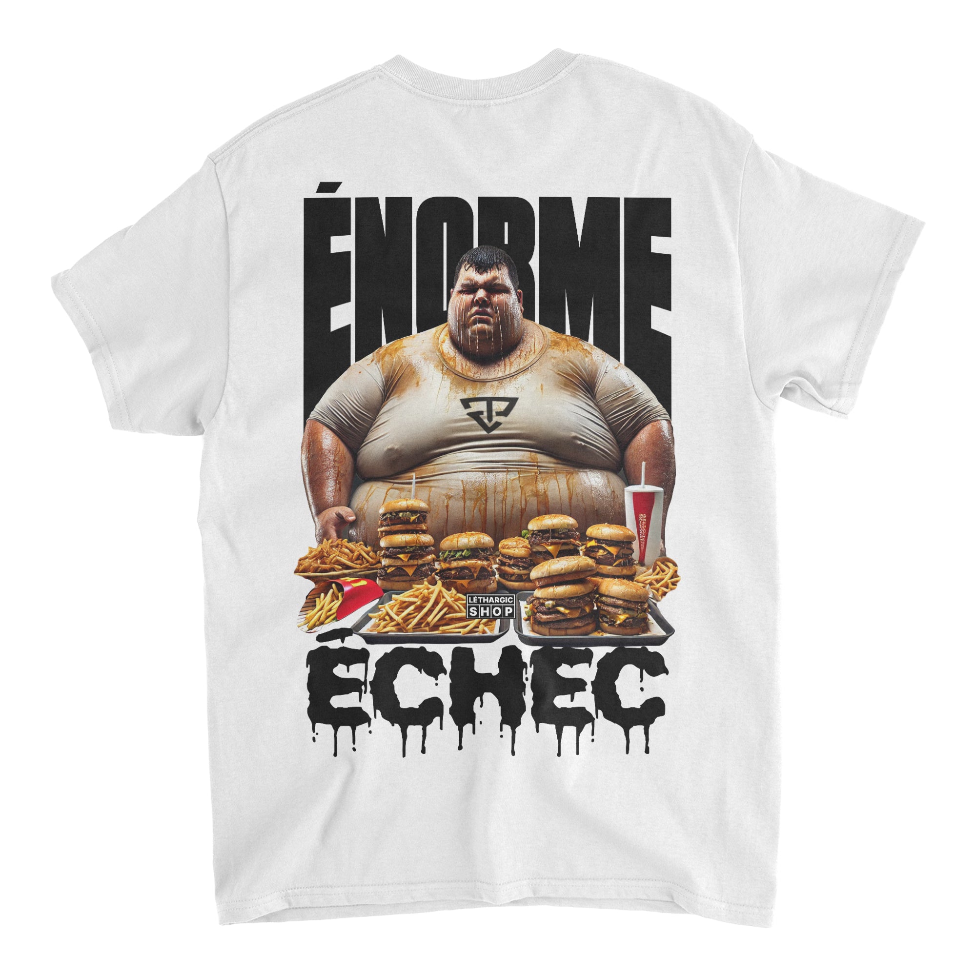 T-shirt premium - énorme échec (impression arrière)