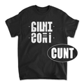 T-shirt premium - Secret message CUNT
