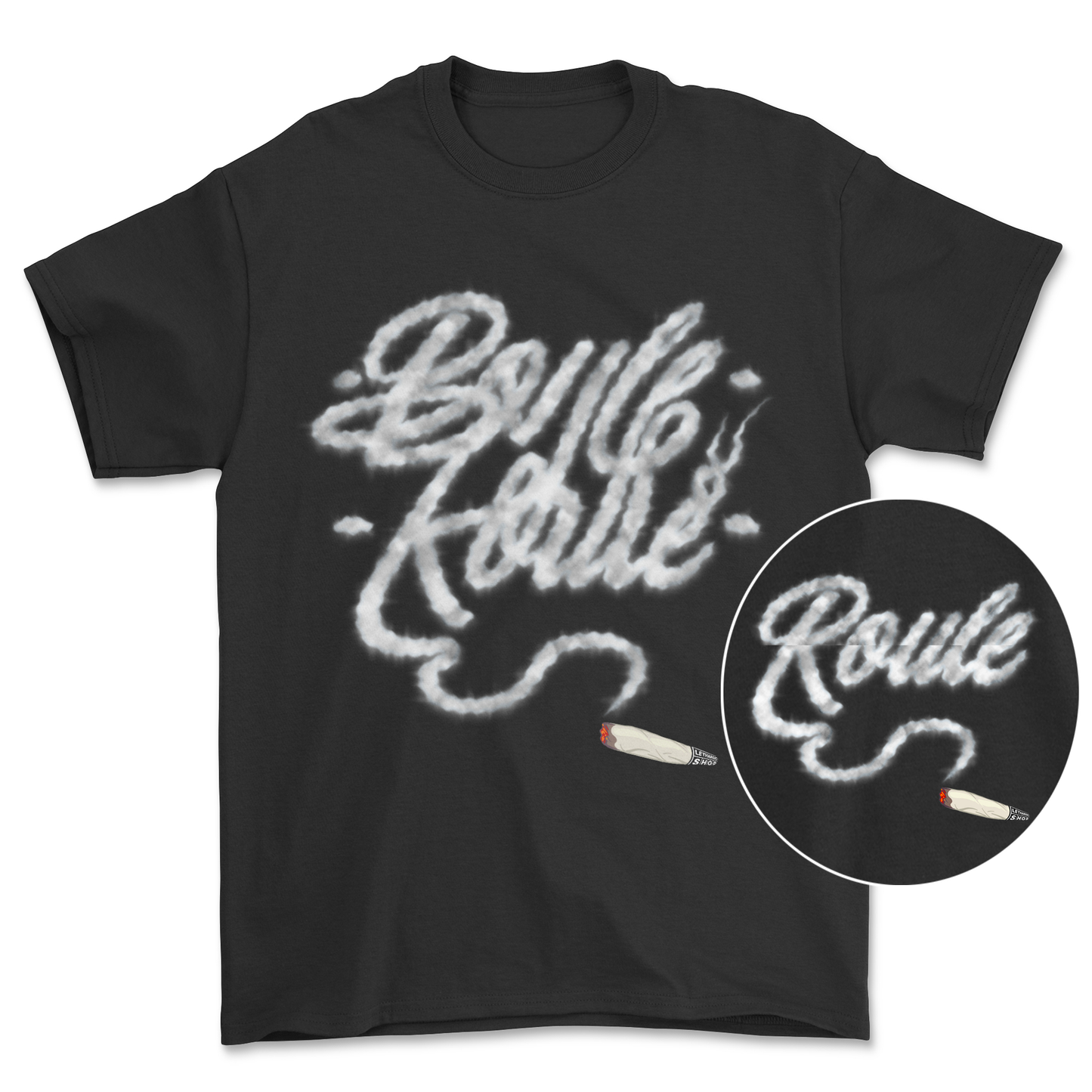 Premium T-shirt - Textured secret message ROLL