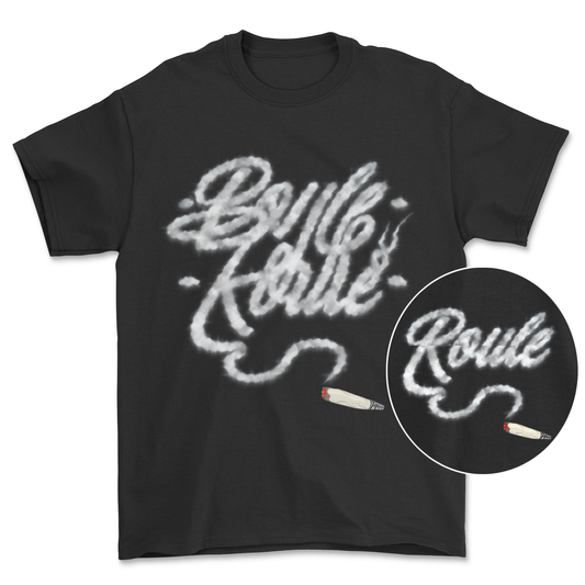 T-shirt premium - Message secret texturé ROULE