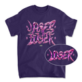 Premium T-shirt - LOSER textured secret message