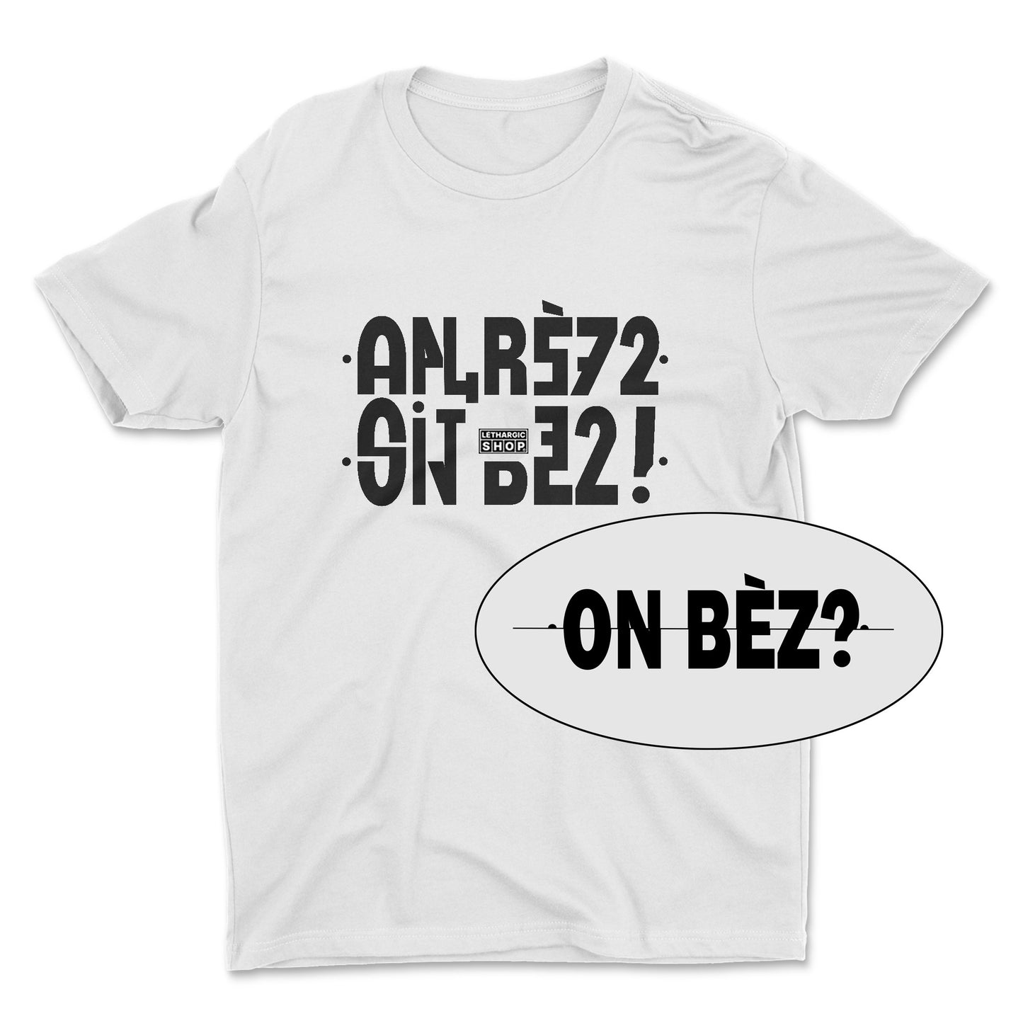 Premium t-shirt - Secret message ON BEZ?