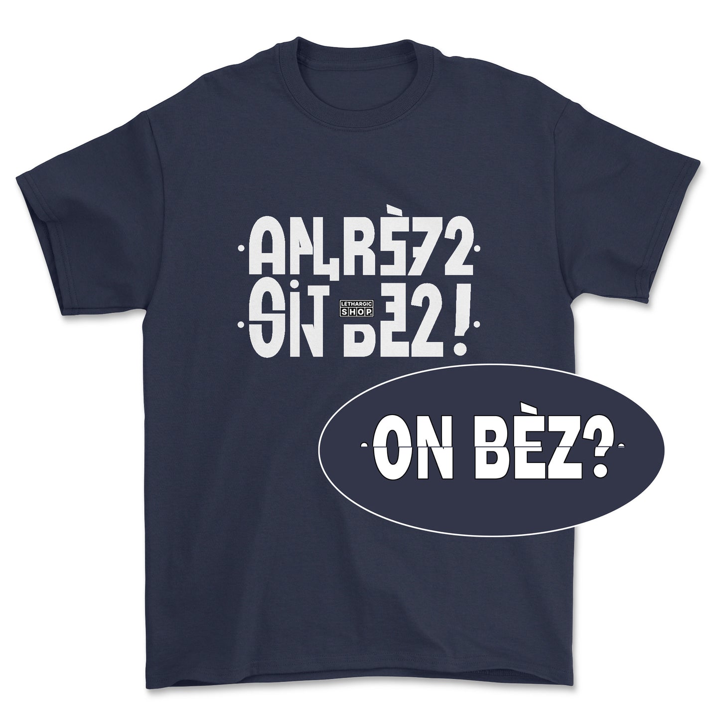 Premium t-shirt - Secret message ON BEZ?