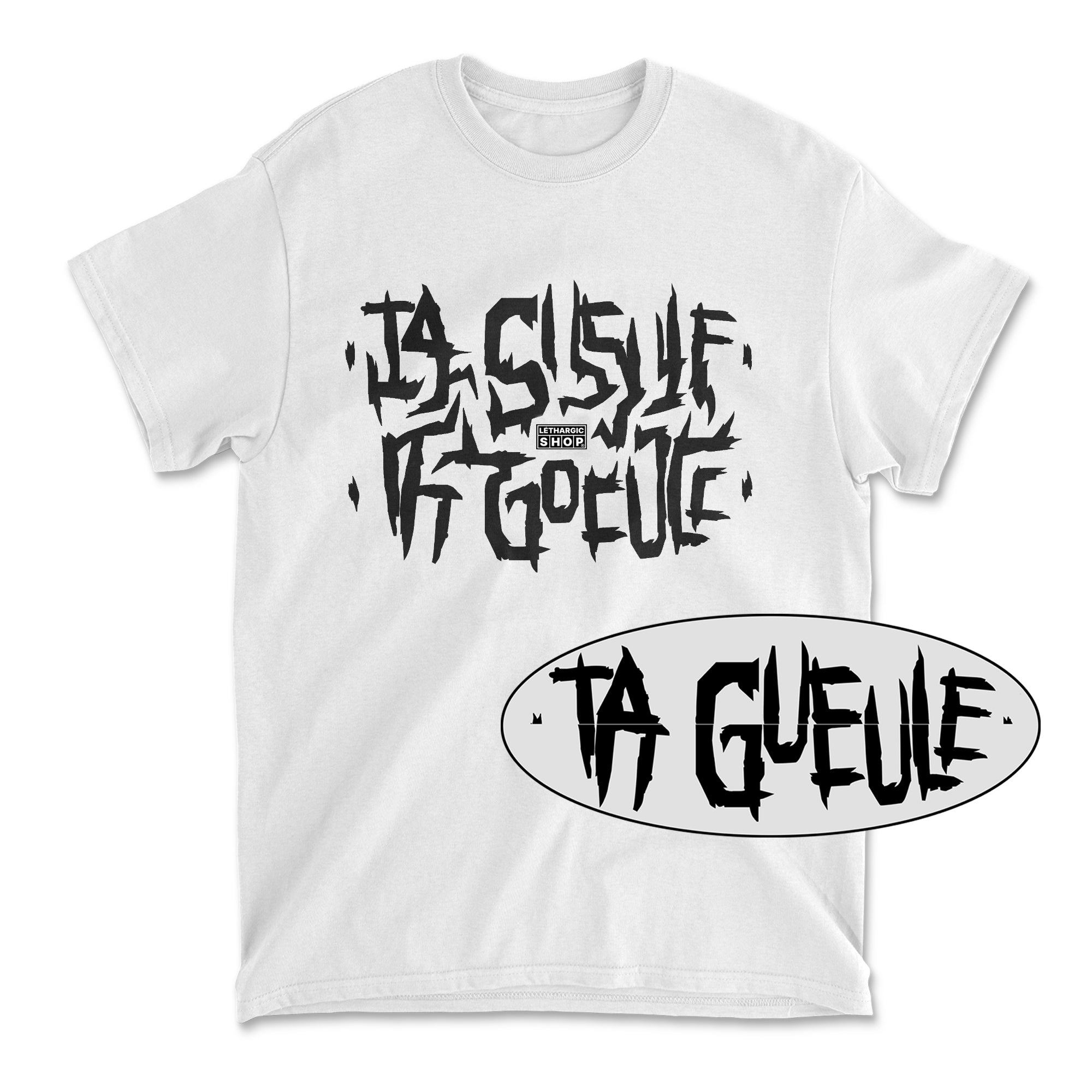 T-shirt basic - Message secret stylisé TA GUEULE