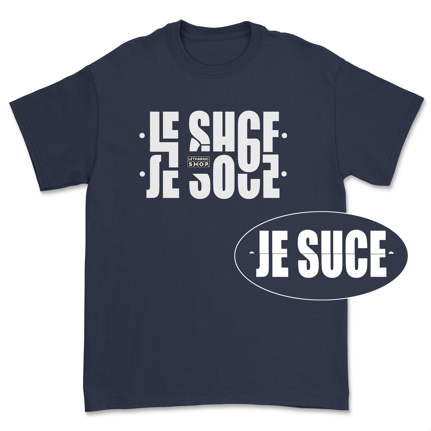 T-shirt basic - Message secret JE SUCE