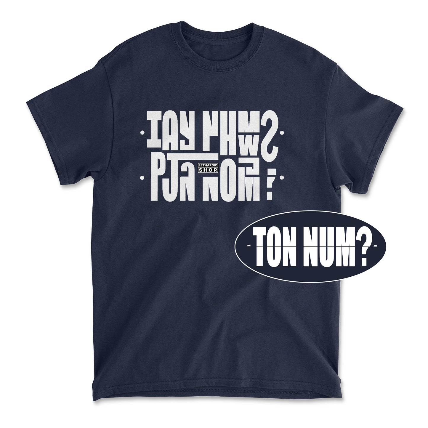 T-shirt basic - Message secret TON NUM ?