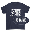 T-shirt basic - Message secret JE T'AIME