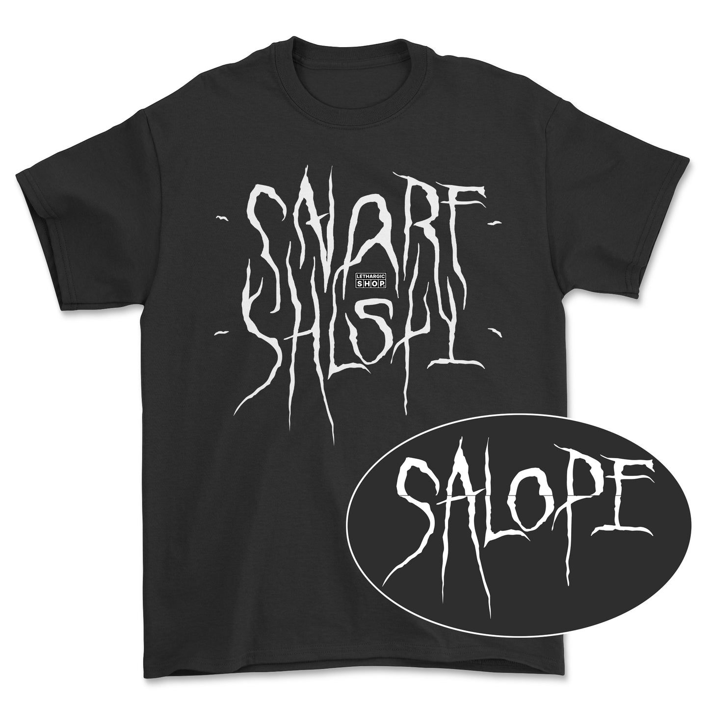 T-shirt basic - Message secret stylisé SALOPE