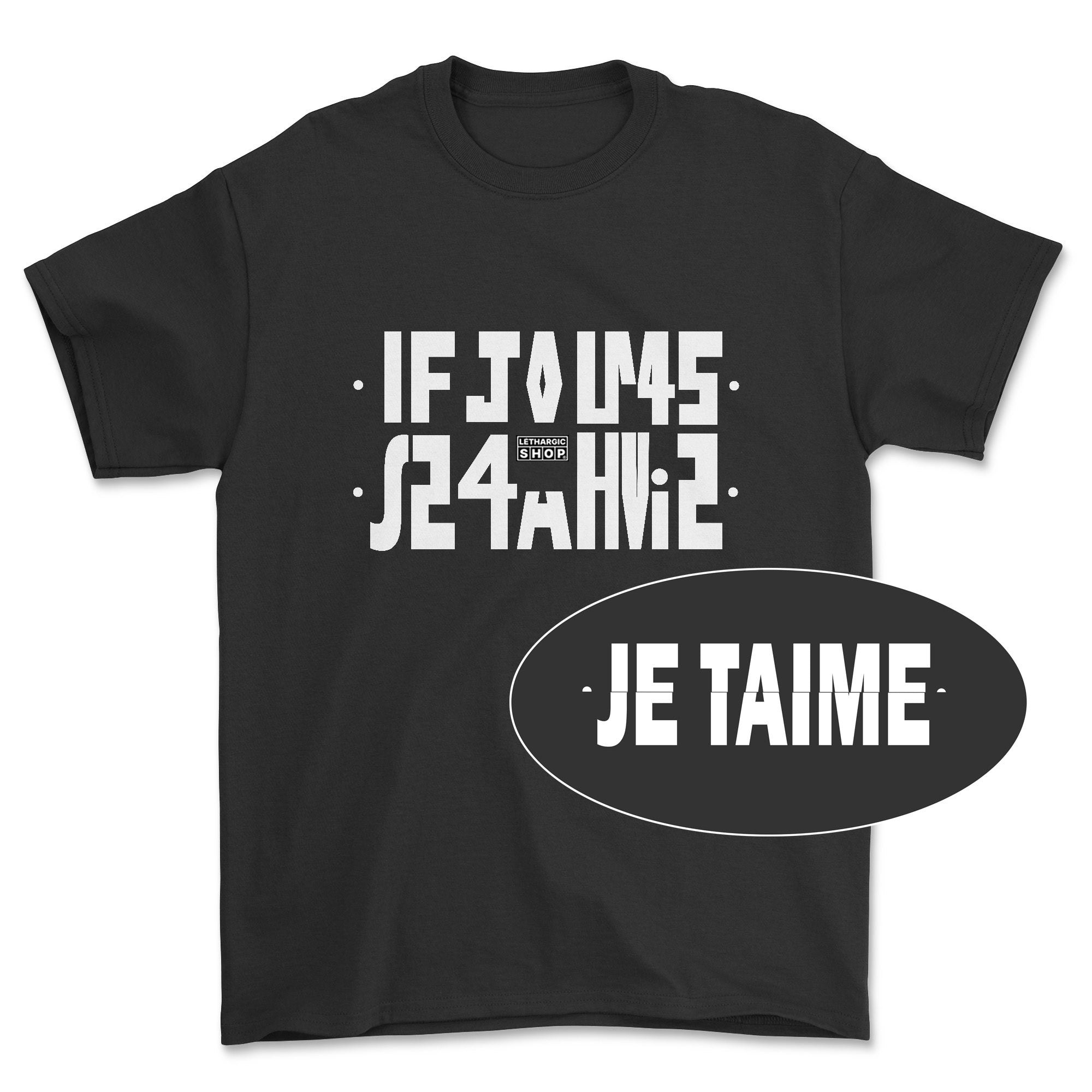 T-shirt basic - Message secret JE T'AIME