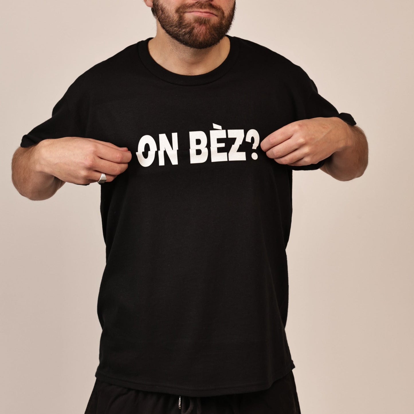 Premium t-shirt - Secret message ON BEZ?