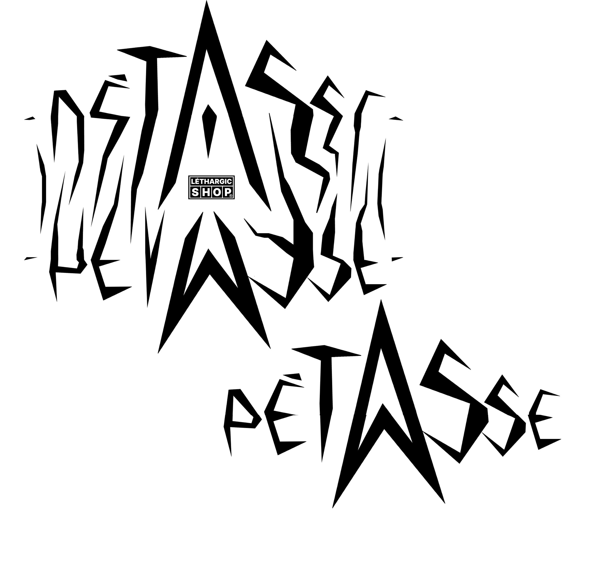 PÉTASSE stylisé