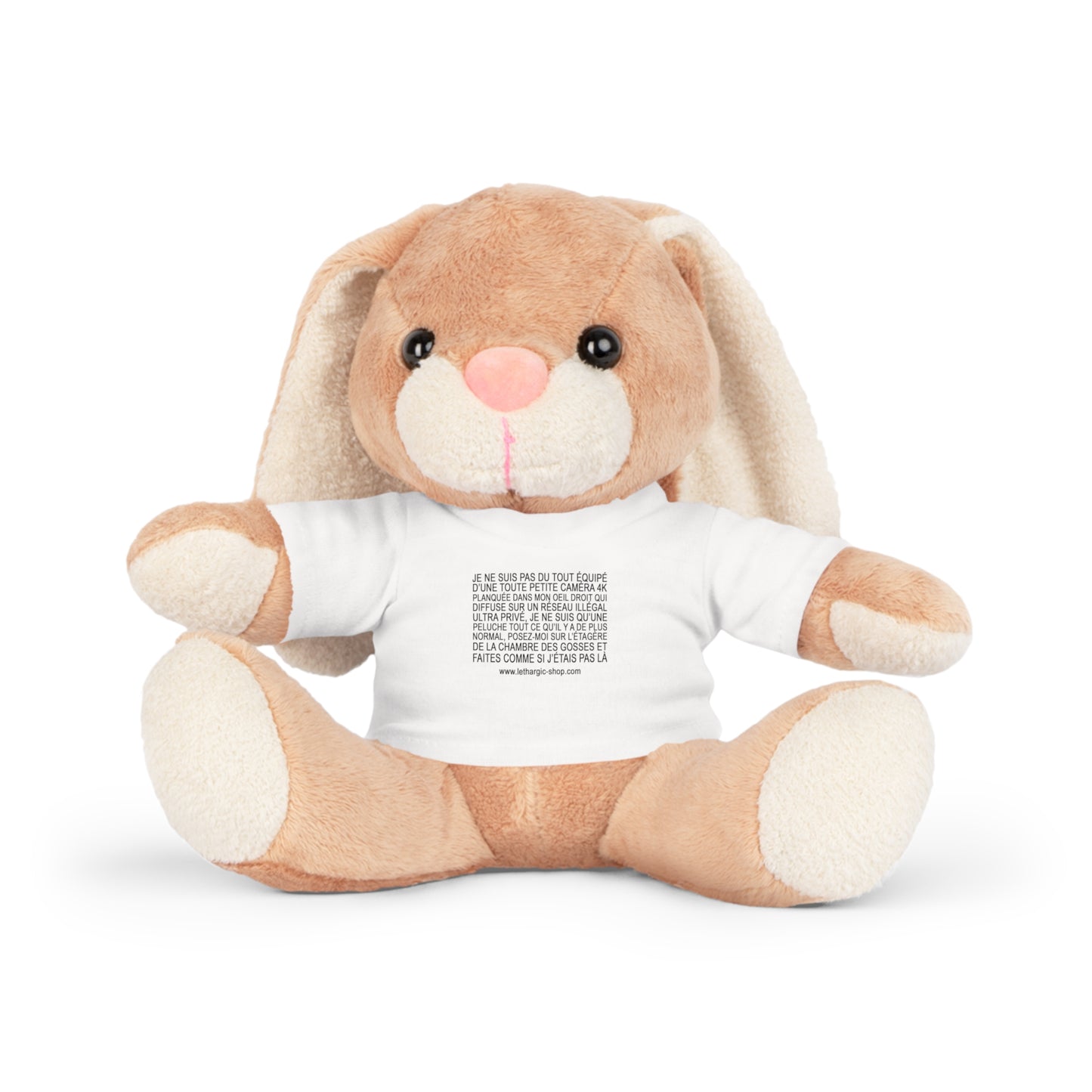 Peluche pas du tout équipée d'une petite caméra tkt