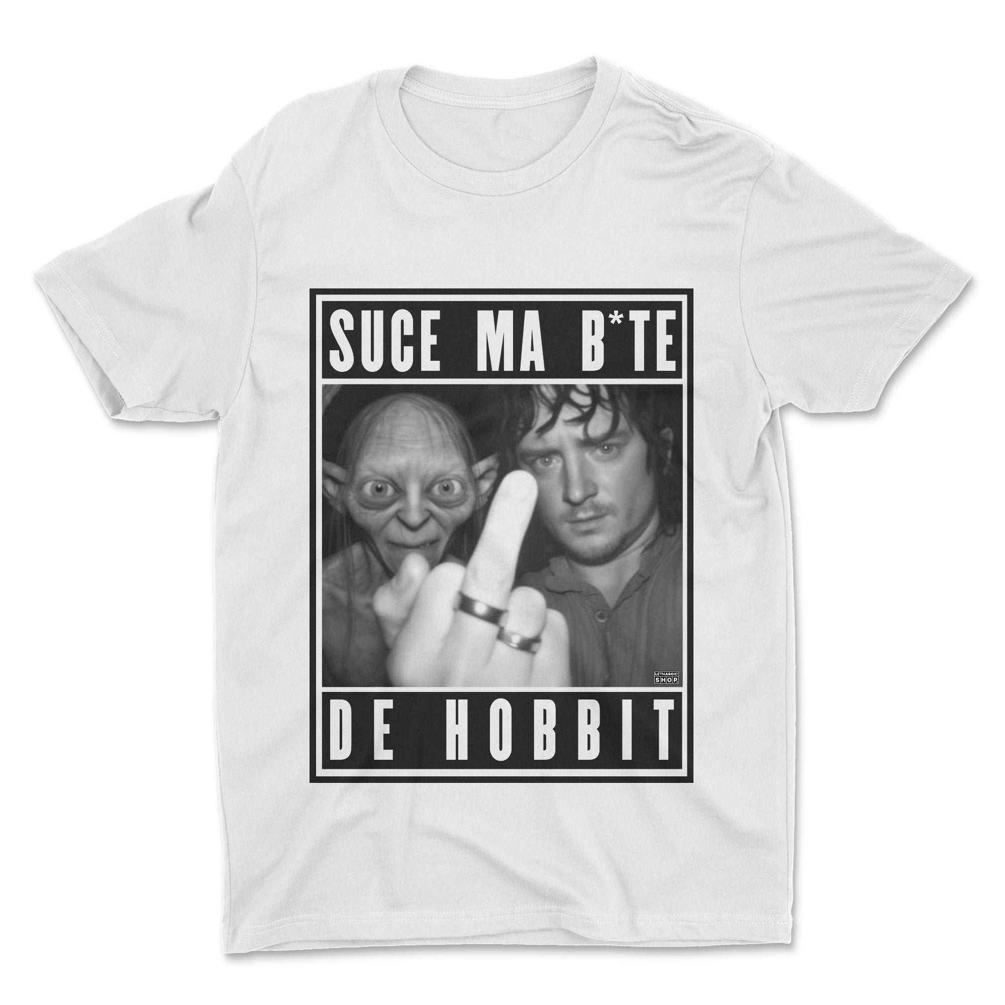 Premium T-shirt - Suck my hobbit dick (front print)