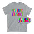 T-shirt premium - Message secret SEND NUDE Multicolor