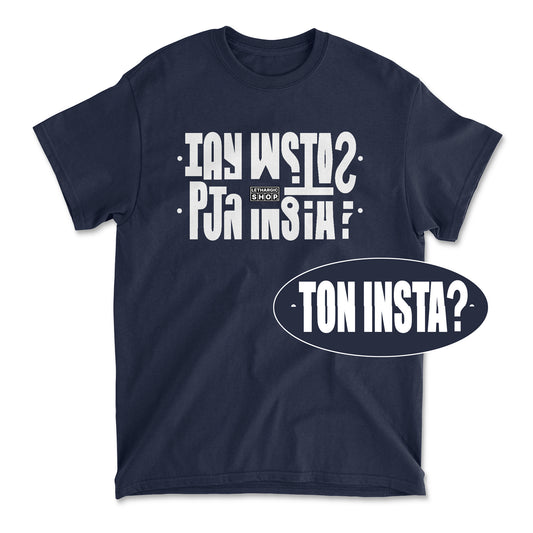 T-shirt premium - Message secret TON INSTA ?