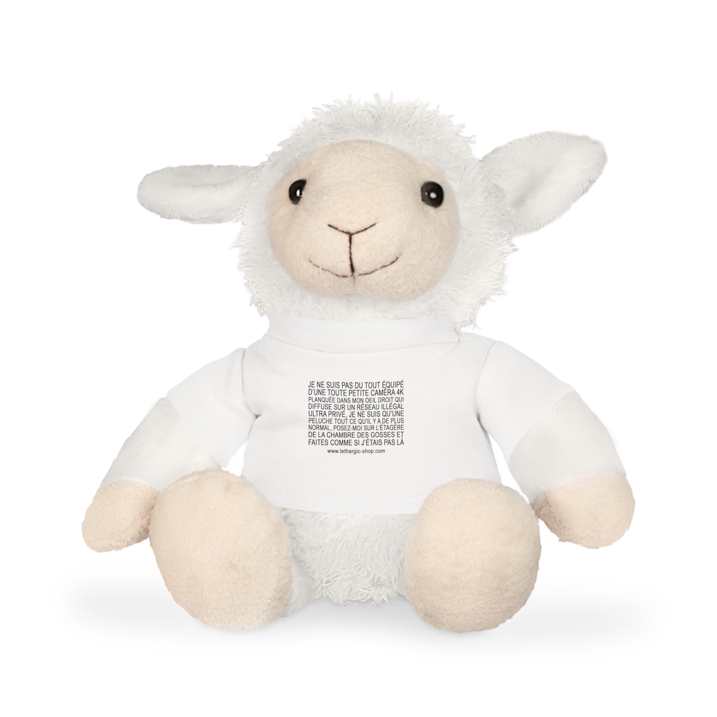 Peluche pas du tout équipée d'une petite caméra tkt