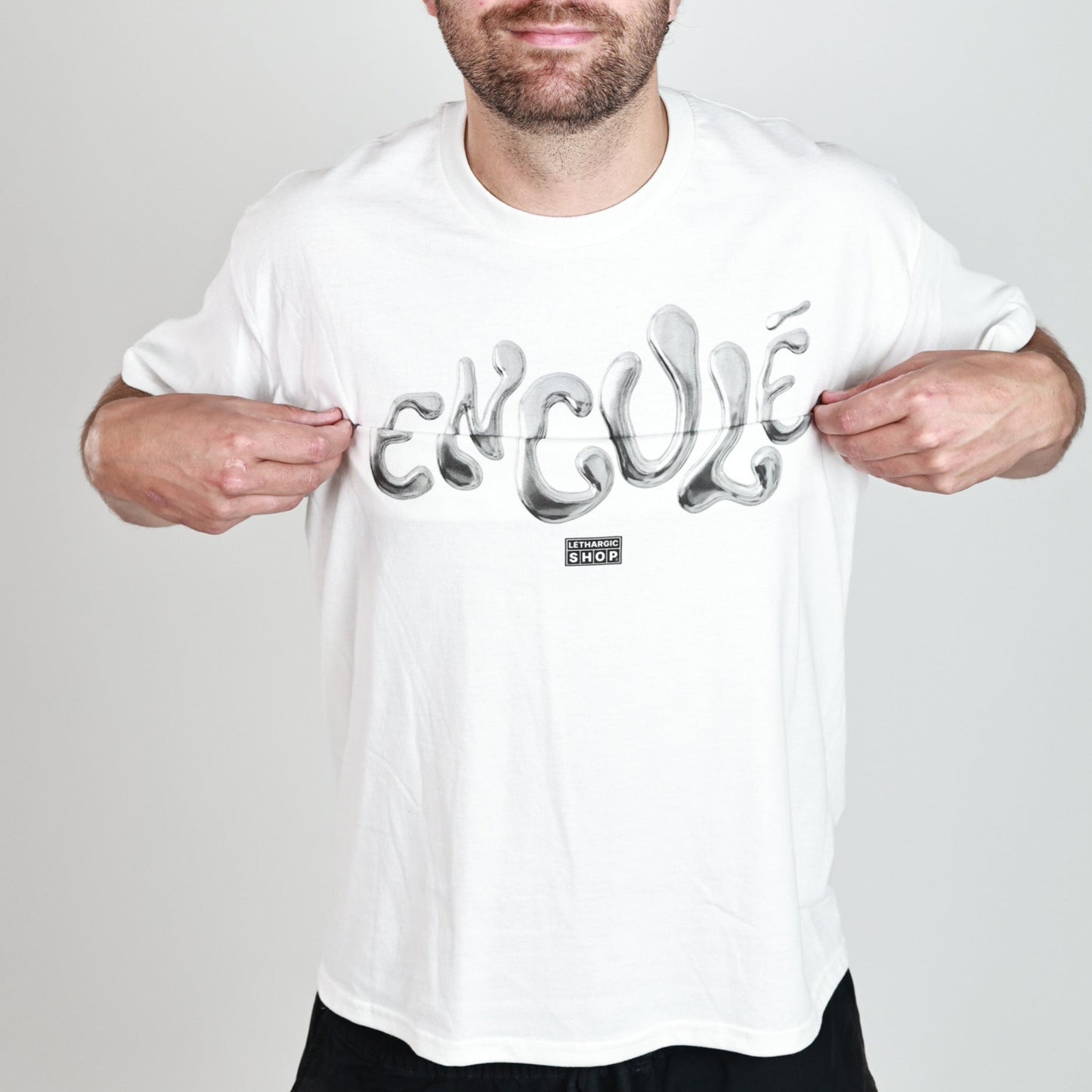 T-shirt premium - Message secret texturé ENCULÉ