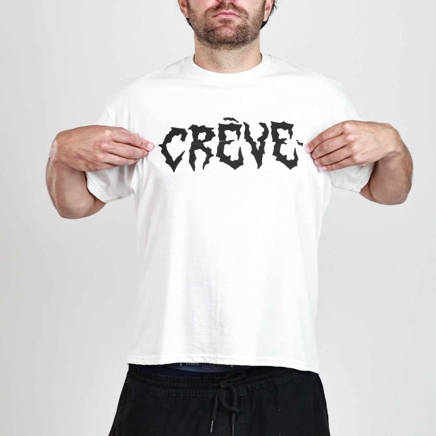 T-shirt premium - Message secret stylisé CRÈVE