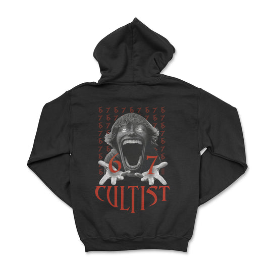 Hoodie - 67 CULTIST (impression arrière)