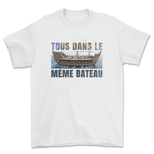 T-shirt - Tous dans le même bateau