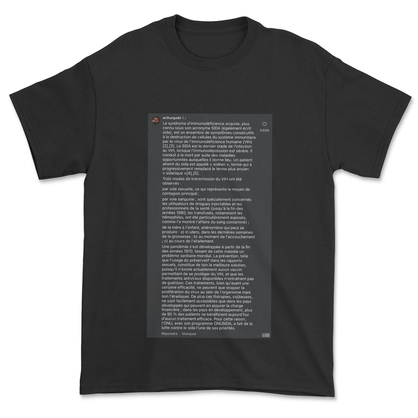 T-shirt - Top com