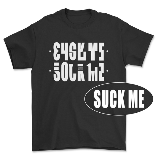 T-shirt premium - Secret message SUCK ME