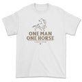 T-shirt - One man one horse survivor
