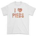 T-shirt - I LOVE PIEDS
