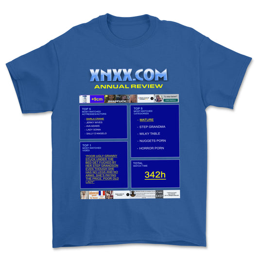 T-shirt - Xnxx annual review