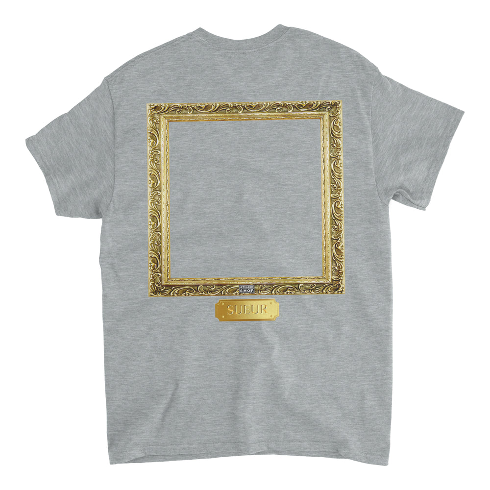 T-shirt tableau œuvre d'art "sueur"