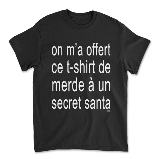 T-shirt basic - secret santa