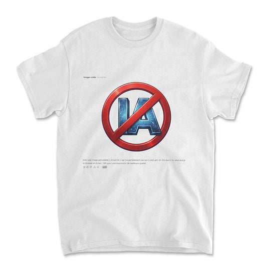 T-shirt - anti IA