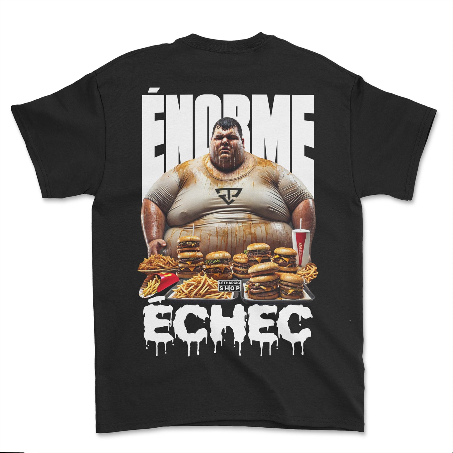 T-shirt premium - énorme échec (impression arrière)
